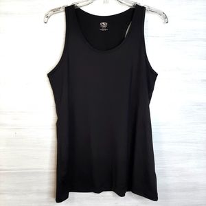 Athletics work racerback tank, black size Large (12-14)